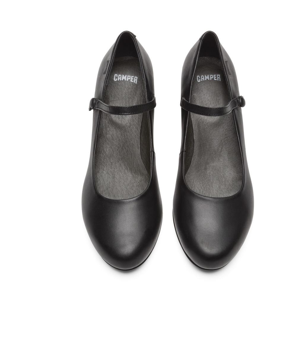 Zapatos de salón de mujer helena con tacón - Camper - Negro Negro-2