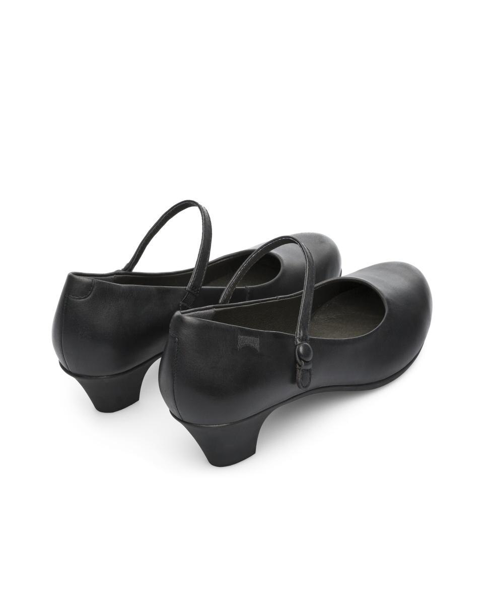 Zapatos de salón de mujer helena con tacón - Camper - Negro Negro-4