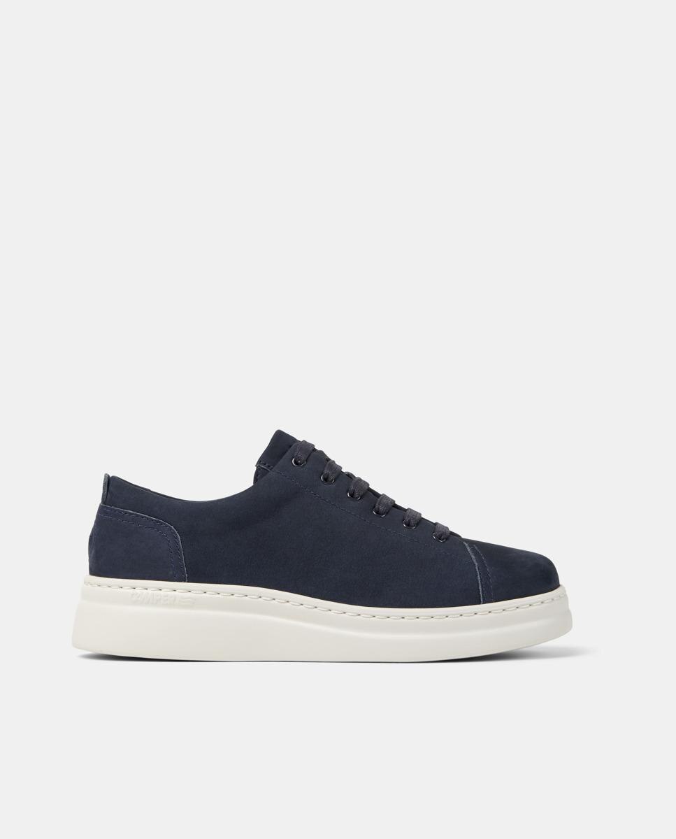 Camper - Zapatillas de piel de mujer Runner Up con cordones.
