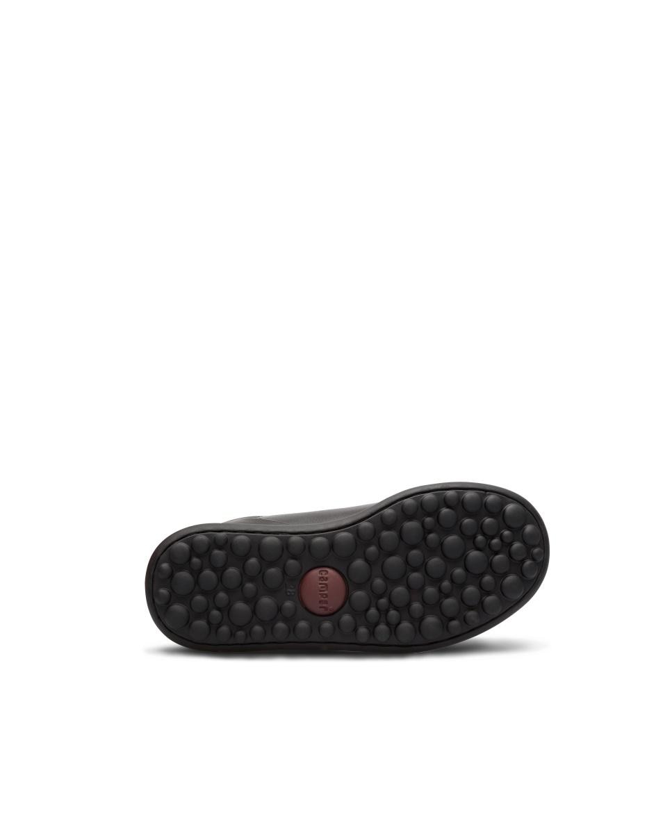Zapatillas de piel de niño pelotas ariel lisas con puntera reforzada - Camper - Negro Negro-5