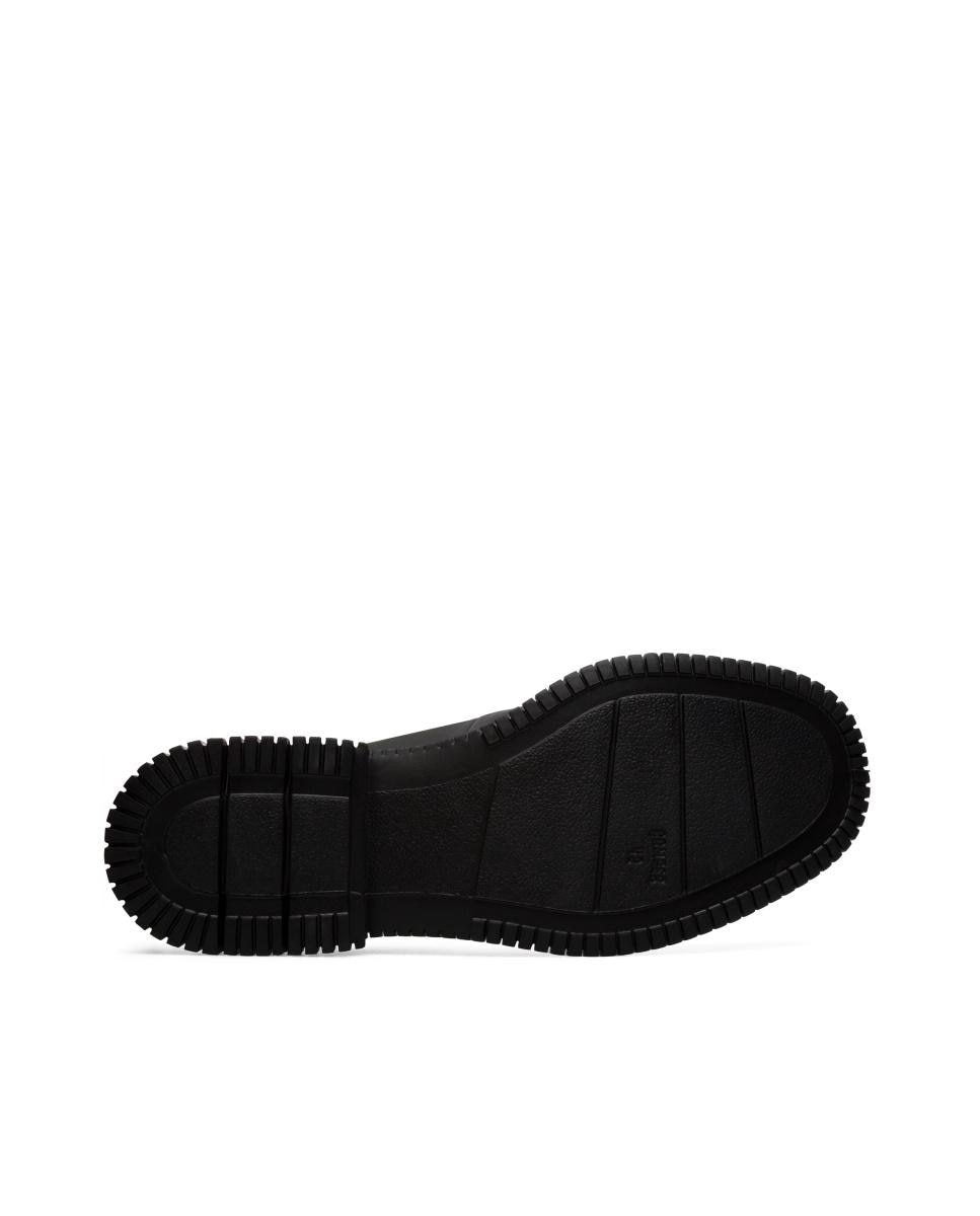 Botas de hombre Pix de piel lisos con cordones - Camper - Gris / Negro Gris / Negro-5