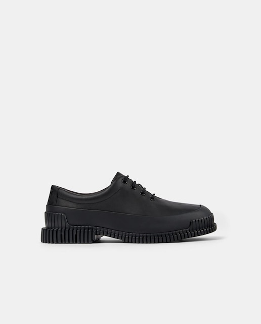 Imagen 0 de Zapatos de cordones de hombre Pix  de piel lisos