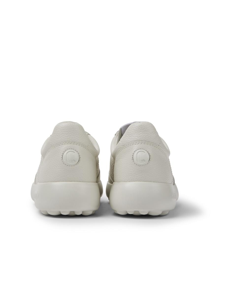 Zapatillas básicas de mujer pelotas xlf de piel - Camper - Blanco Blanco-3