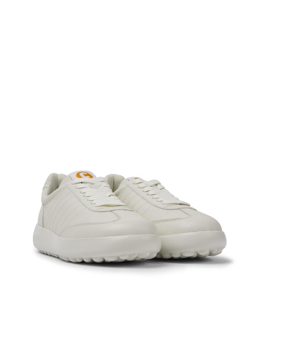 Zapatillas básicas de mujer pelotas xlf de piel - Camper - Blanco Blanco-5