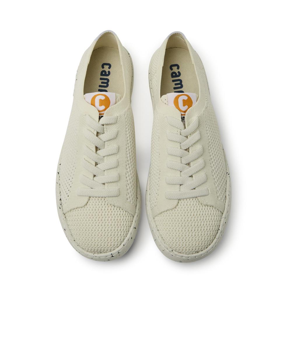 Zapatillas deportivas de mujer Peu Touring de cordones - Camper - Blanco Blanco-2