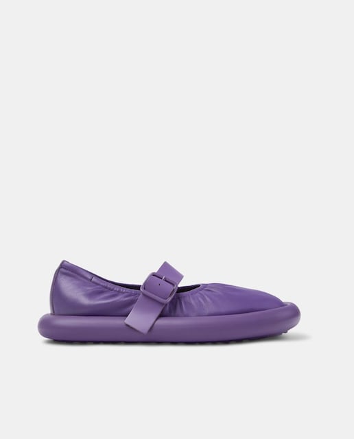Imagen 0 de Zapatos de hombre de piel con hebilla