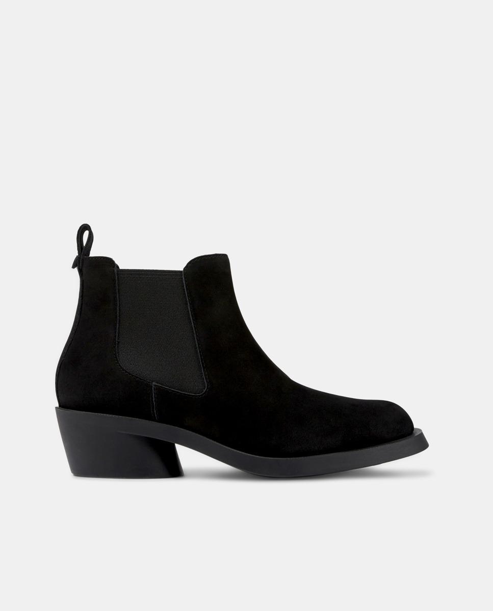 Botines chelsea de piel de mujer bonnie - Camper - Negro Negro-1