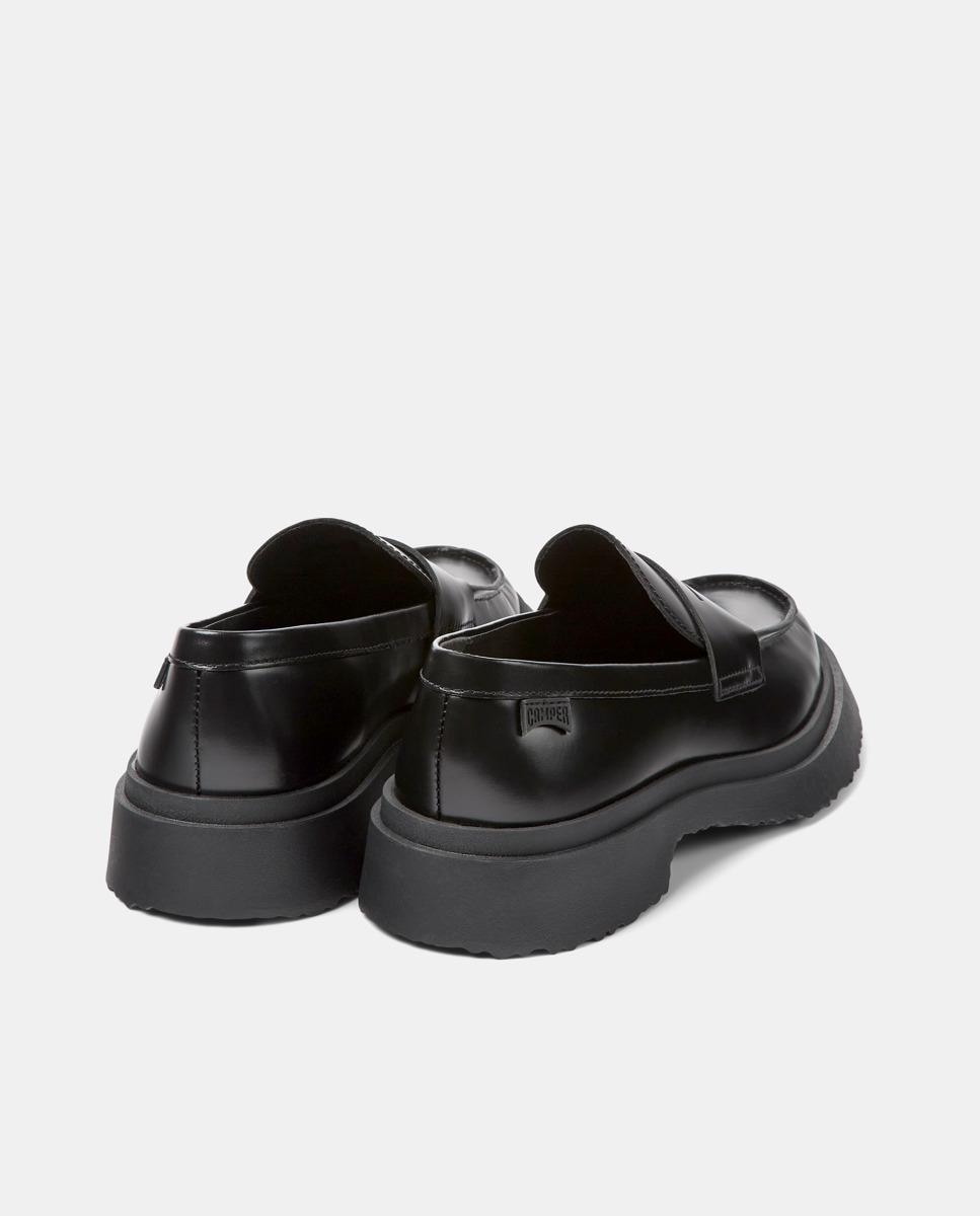 Mocasines de piel de mujer Walden - Camper - Negro Negro-5