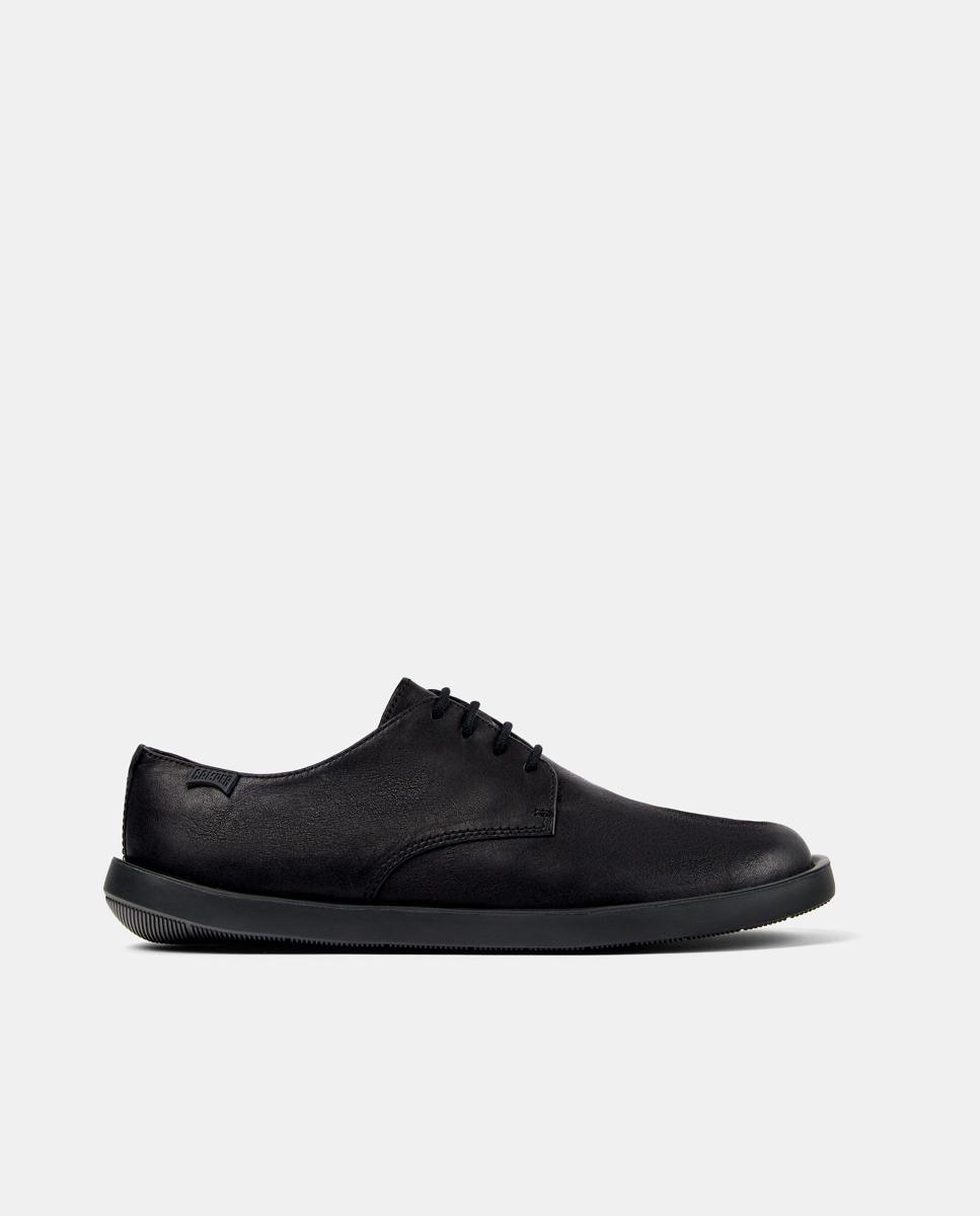 Camper - Zapatos de cordones de hombre wagon de piel.