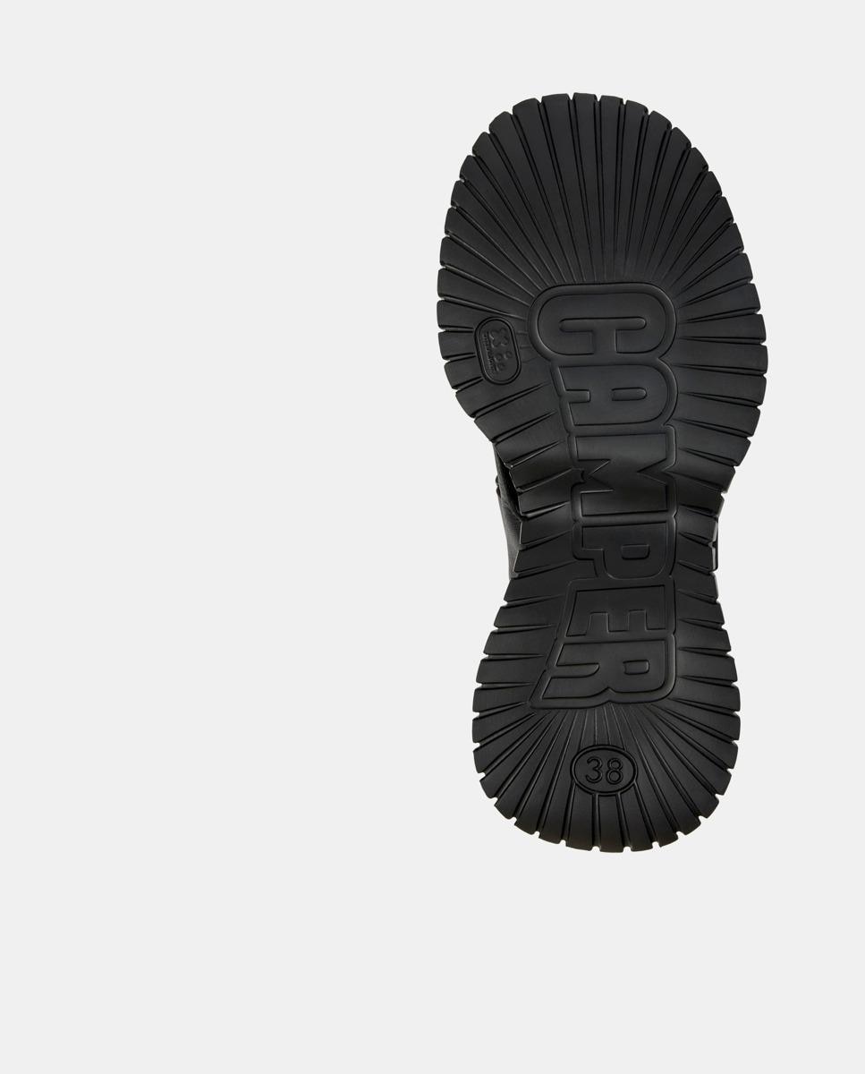 Sandalias de tacón de mujer de piel bcn - Camper - Negro Negro-5