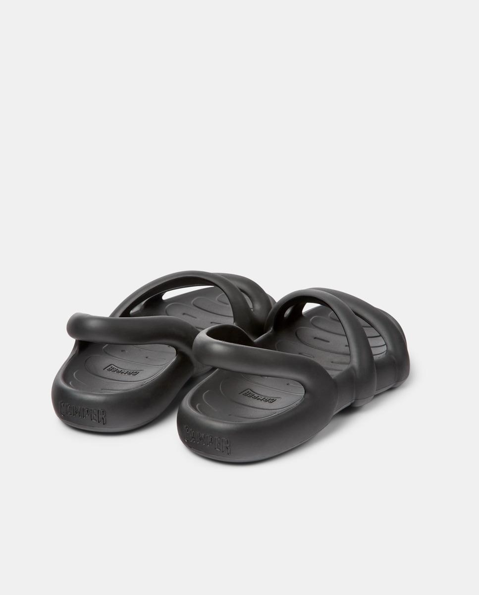 Sandalias planas de mujer kobarah flat lisas - Camper - Negro Negro-4