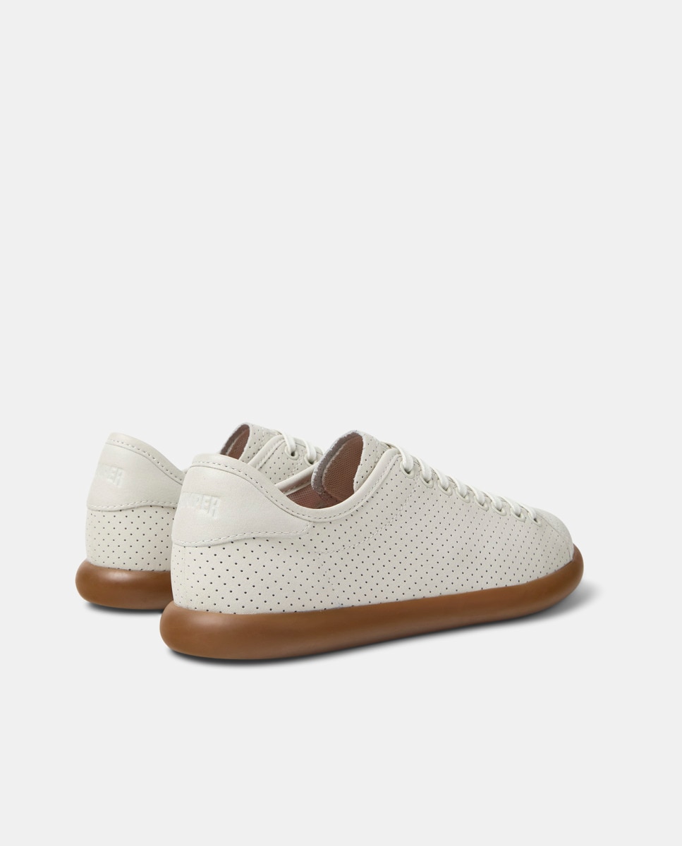 Imagen 4 de Zapatillas básicas de mujer pelotas soller de piel - Camper - Crudo Crudo