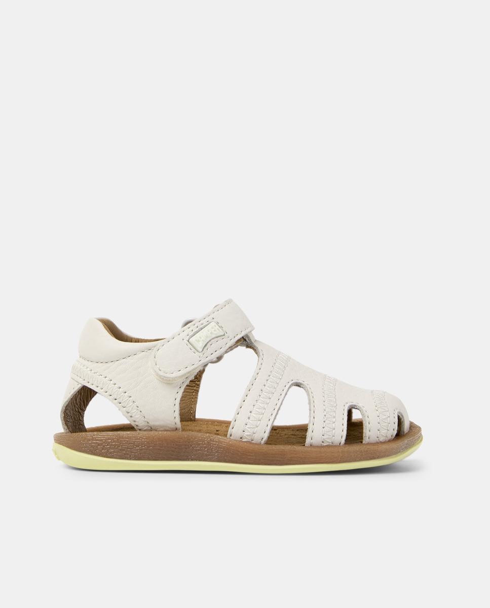 Imagen 1 de Sandalias cerradas de niños bicho de piel - Camper - Blanco Blanco