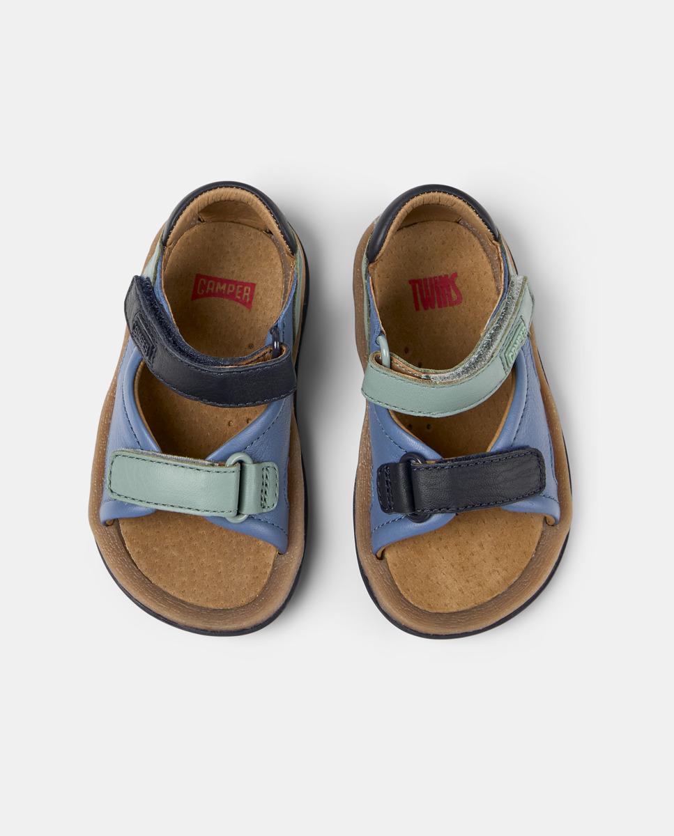 Sandalias de niños Bicho Twins con cierre adherente - Camper - Multicolor Multicolor-2