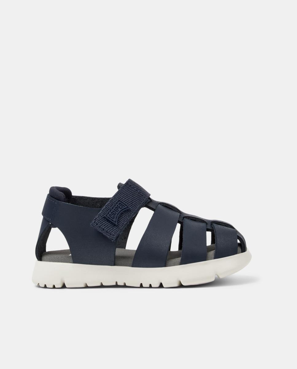 Sandalias de niño Oruga con cierre adherente - Camper - Azul Azul-1