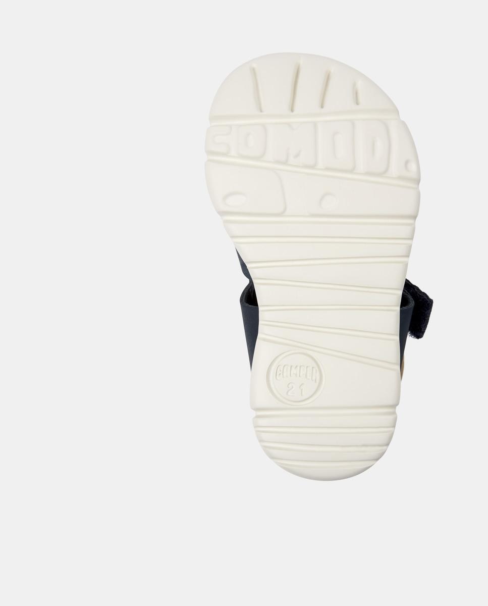 Sandalias de niño Oruga con cierre adherente - Camper - Azul Azul-4
