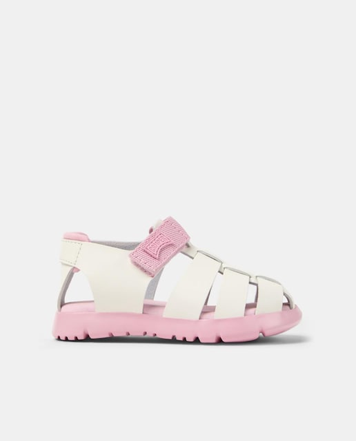 Imagen 0 de Sandalias de niña Oruga de piel