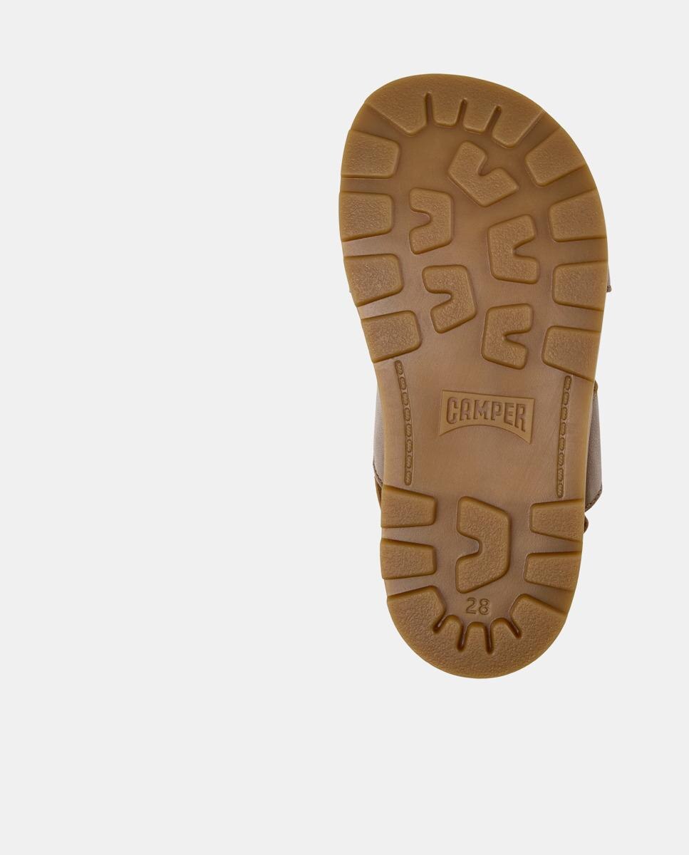 Sandalias de niños Brutus con cierre adherente - Camper - Marrón Marrón-4