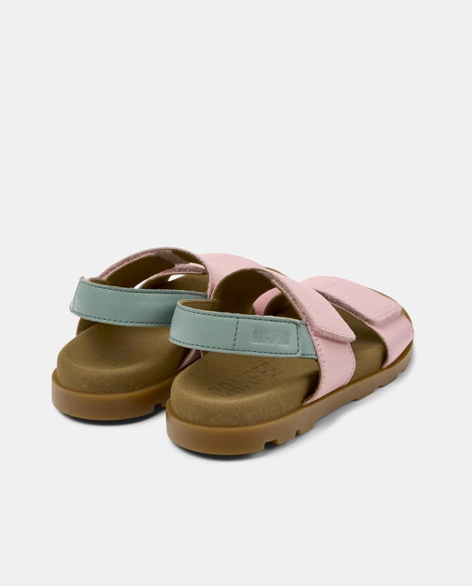 Sandalias de niña Brutus con cierres adherentes · Camper · El