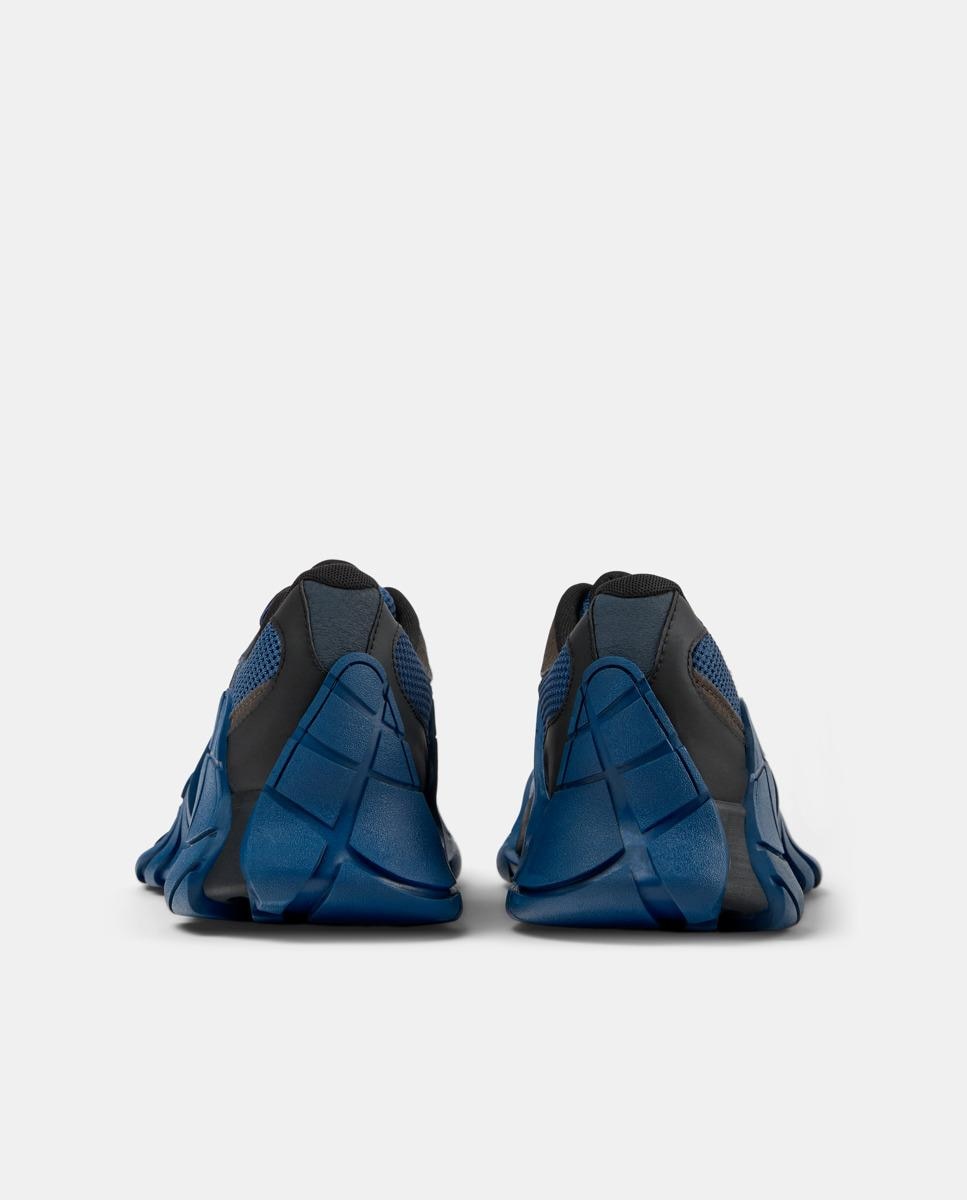 Zapatillas deportivas unisex con malla y cordones - camperlab - Azul / Negro Azul / Negro-2