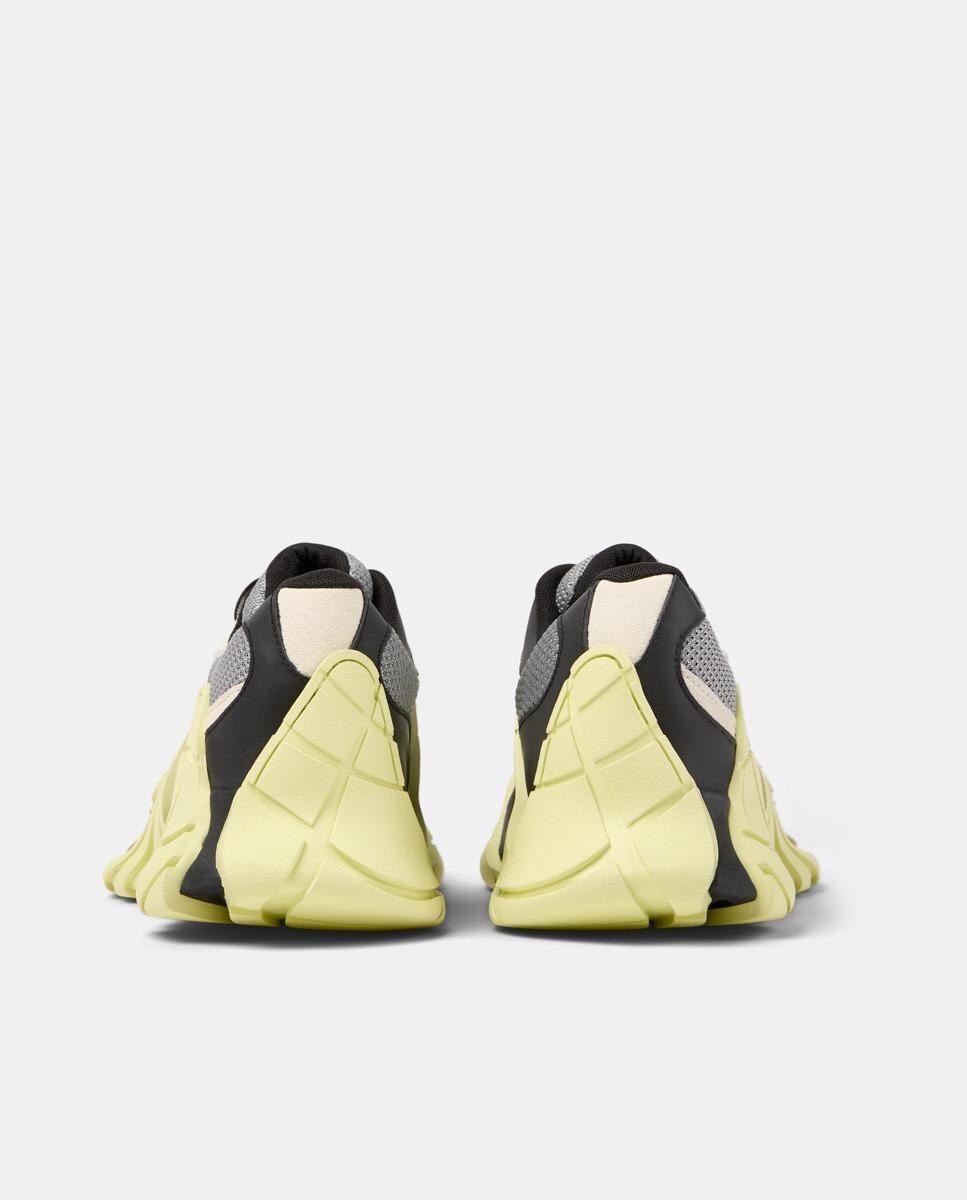 Zapatillas deportivas unisex de cordones tormenta - camperlab - Amarillo / Negro Amarillo / Negro-2