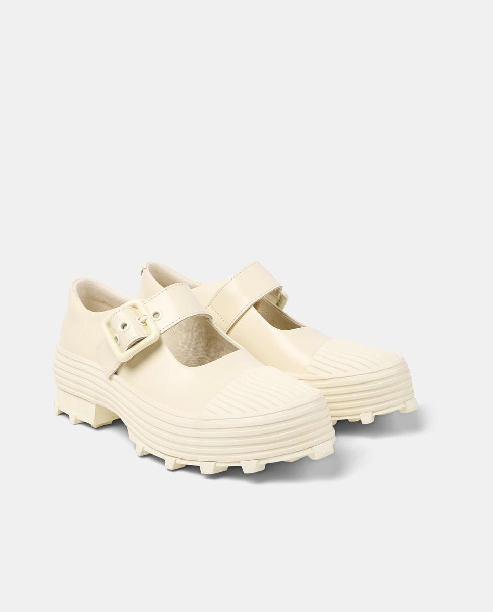 Mocasines unisex traktori de piel - camperlab - Crema Crema-5