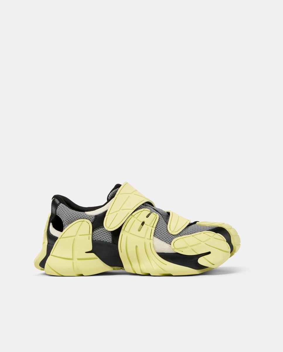Zapatillas deportivas unisex cierre adherente tormenta - camperlab - Amarillo / Negro Amarillo / Negro-1
