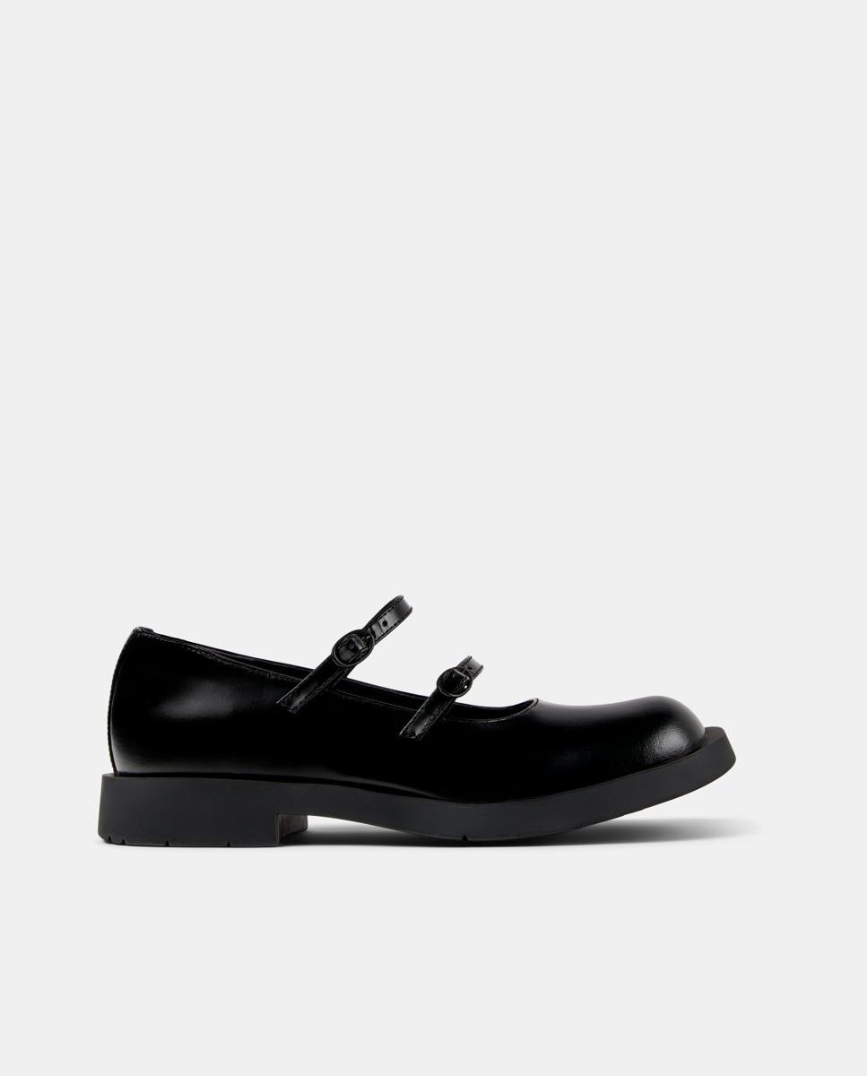 Imagen 0 de Bailarinas unisex 1978 de piel Negro