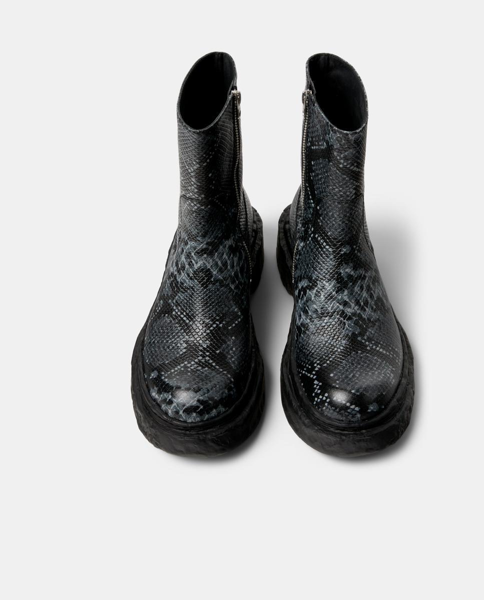 Botas unisex Vamonos de piel - camperlab - Gris / Negro Gris / Negro-3