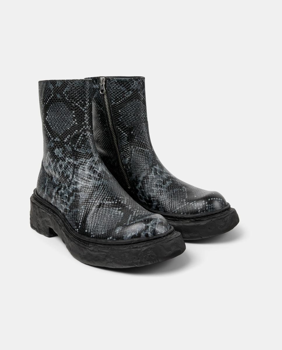 Botas unisex Vamonos de piel - camperlab - Gris / Negro Gris / Negro-5