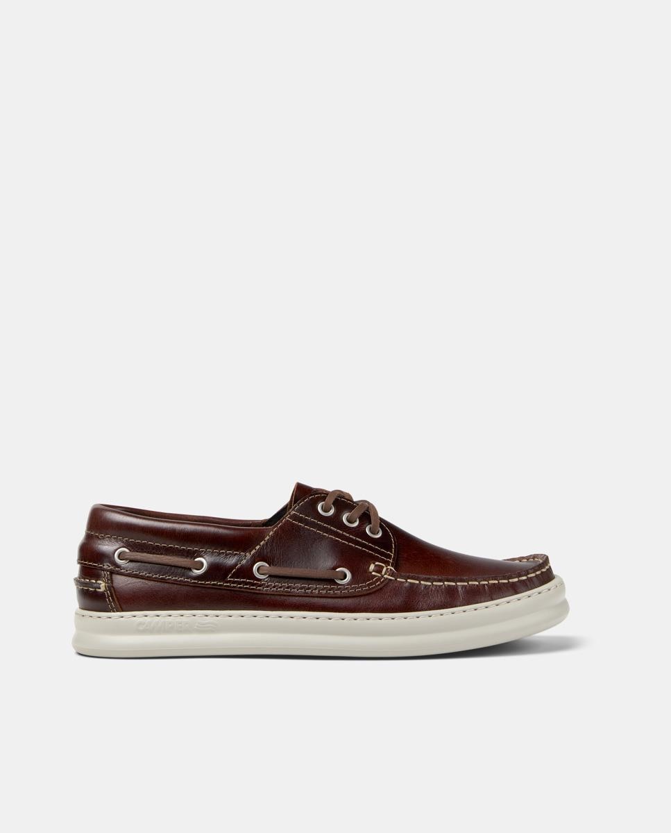 Camper - Náuticos de hombre runner four de piel.