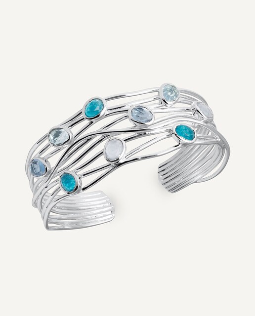 Imagen 0 de Pulsera Aqua con piedras naturales