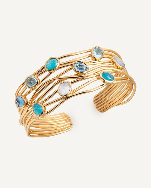 Imagen 0 de Pulsera Aqua con piedras naturales