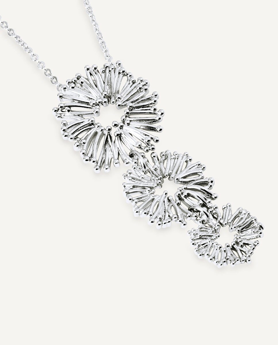 Colgante Estiu bañado en plata de ley 925 Plata-4