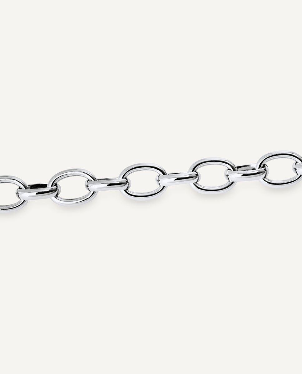 Pulsera de eslabones izzy bañada en plata de ley 925 - Vidal & Vidal - Plata Plata-4