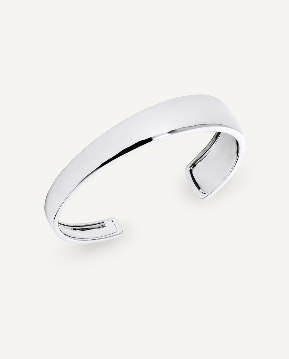 Imagen 0 de Brazalete arc bañado en plata de ley 925 Plateado