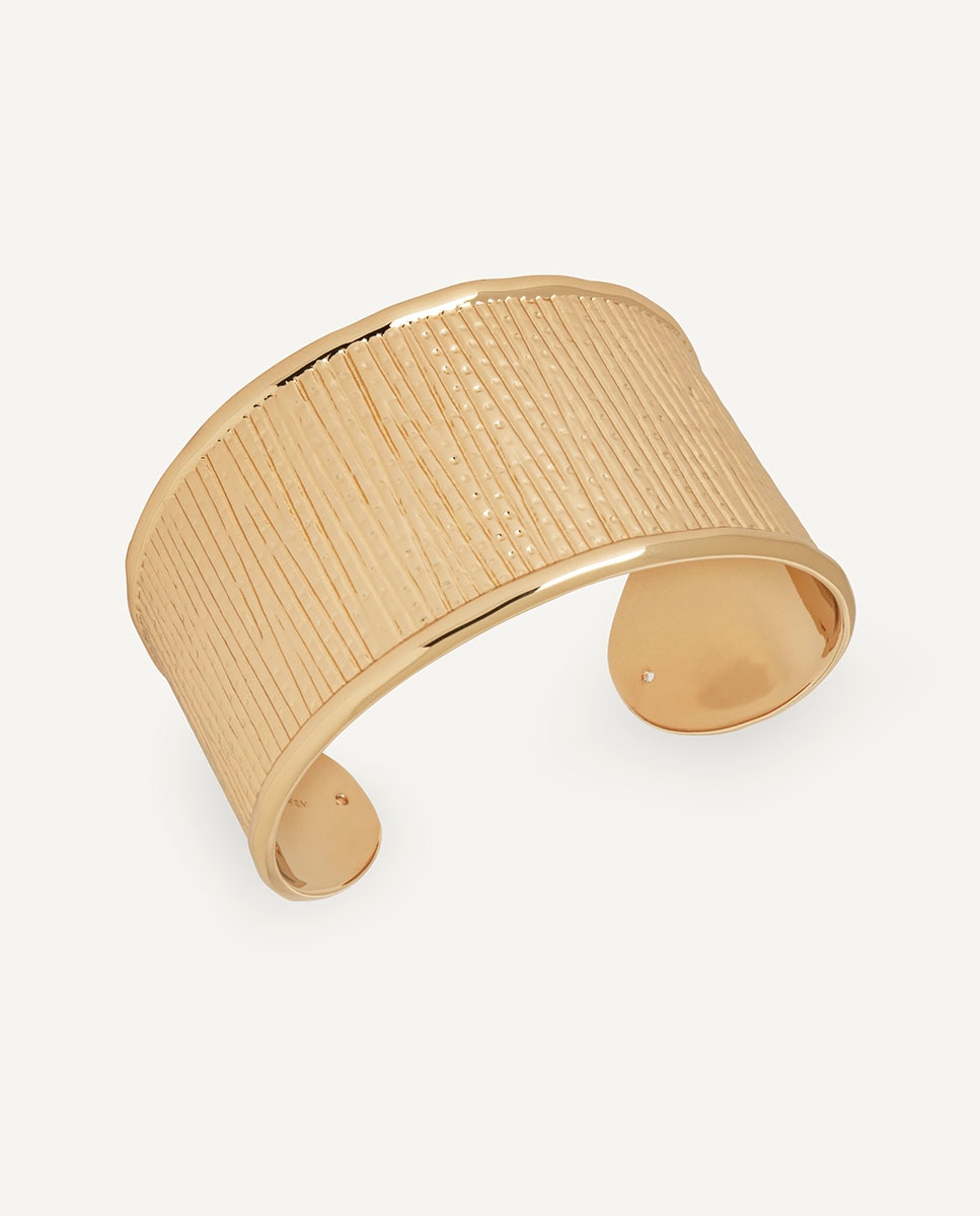 Brazalete volumen horizonte bañado en de 18 kt - Vidal & Vidal - Oro Oro-1
