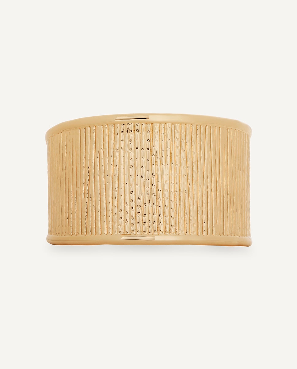 Brazalete volumen horizonte bañado en de 18 kt - Vidal & Vidal - Oro Oro-4