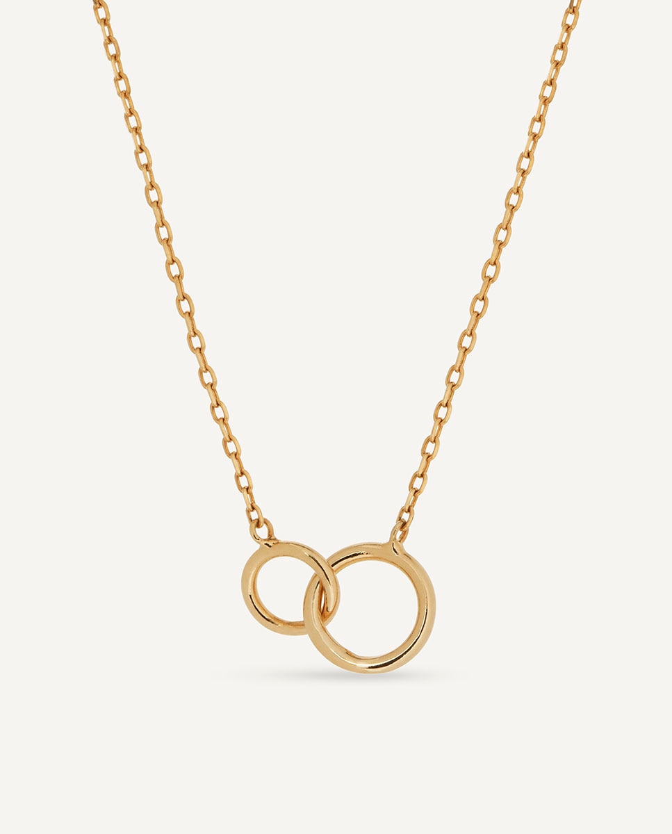 Collar esencia de plata de ley 925 con baño en oro 18 kt - Vidal & Vidal - Oro Oro-1