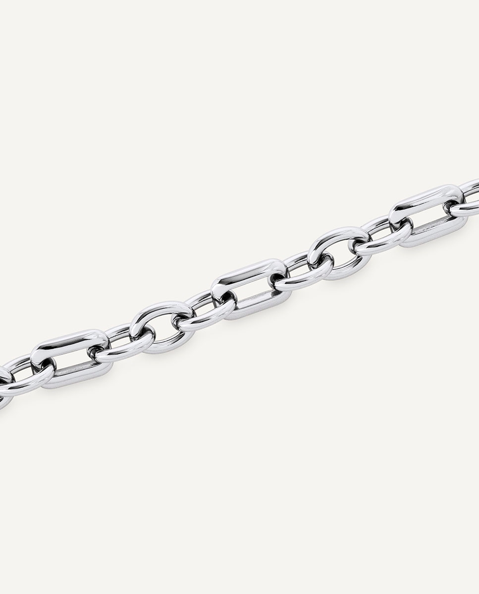 Pulsera eslabones mencía bañada en plata de ley 925 - Vidal & Vidal - Plateado Plateado-4