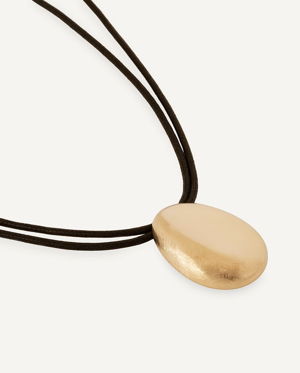 Colgante toffee bañado en oro de 18 kt - Vidal & Vidal - Dorado Dorado-4
