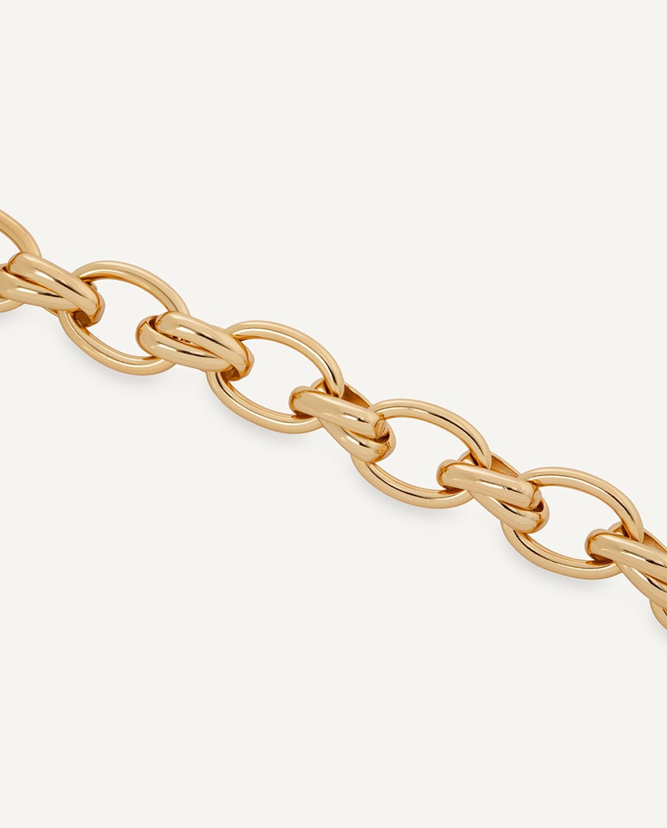 Imagen 4 de Pulsera eslabones nexus bañada en oro de 18 kt - Vidal & Vidal - Oro Oro