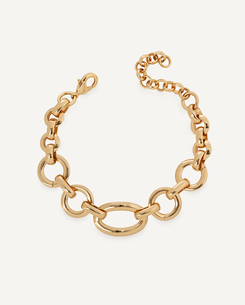 Imagen 1 de Pulsera eslabones unisia bañada en oro de 18 kt - Vidal & Vidal - Oro Oro