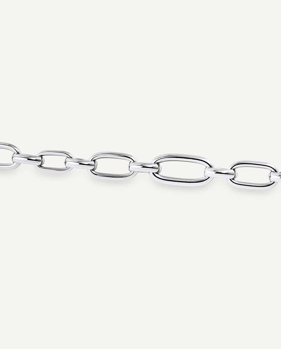 Collar hex bañado en plata de ley 925 - Vidal & Vidal - Plateado Plateado-4