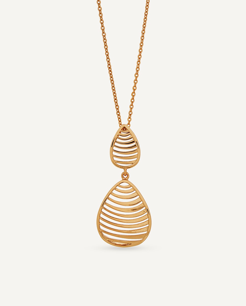 Colgante volumen nereida bañado en oro de 18 kt - Vidal & Vidal - Dorado Dorado-1