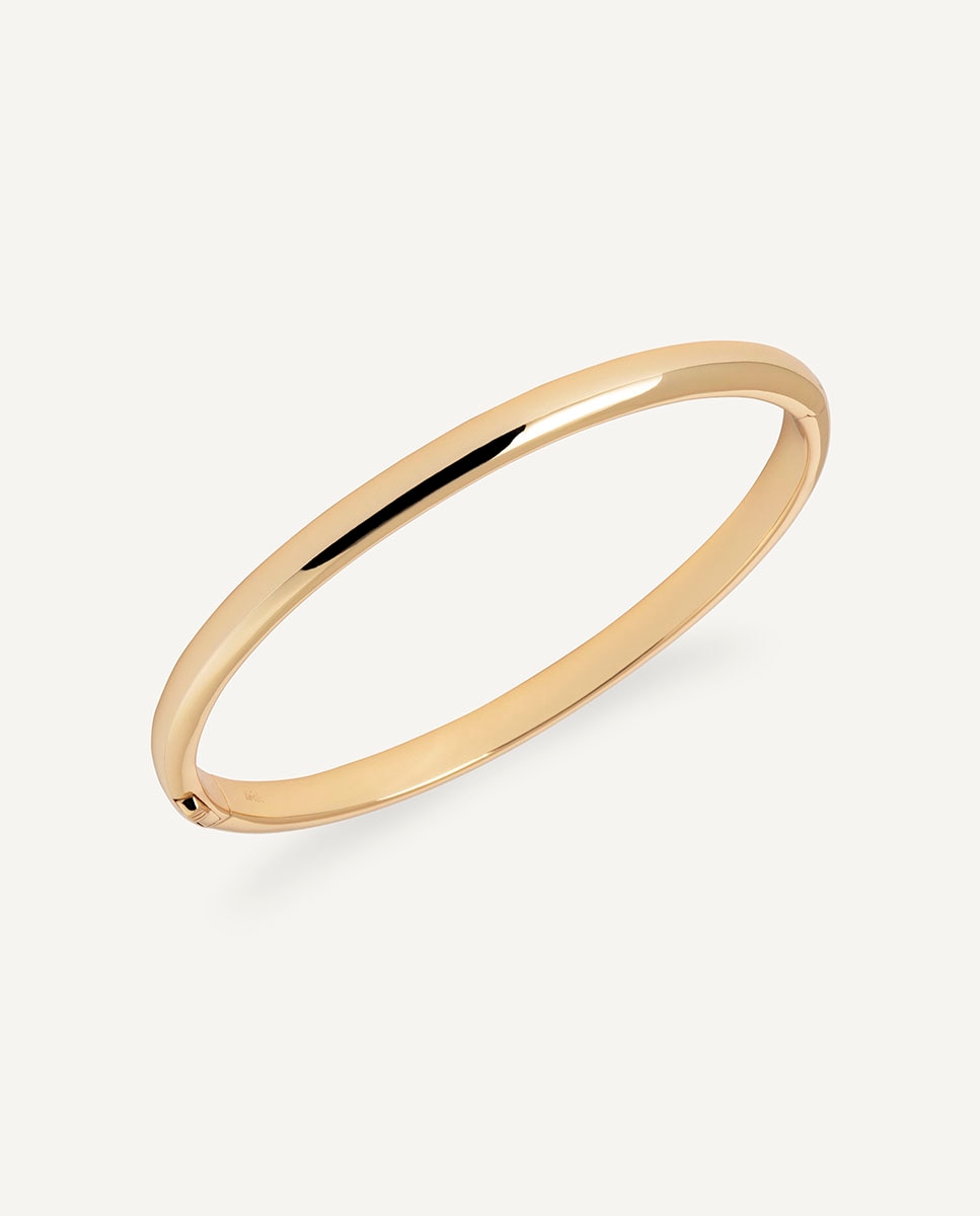 Brazalete rígido allure bañado en oro de 18 kt - Vidal & Vidal - Dorado Dorado-1