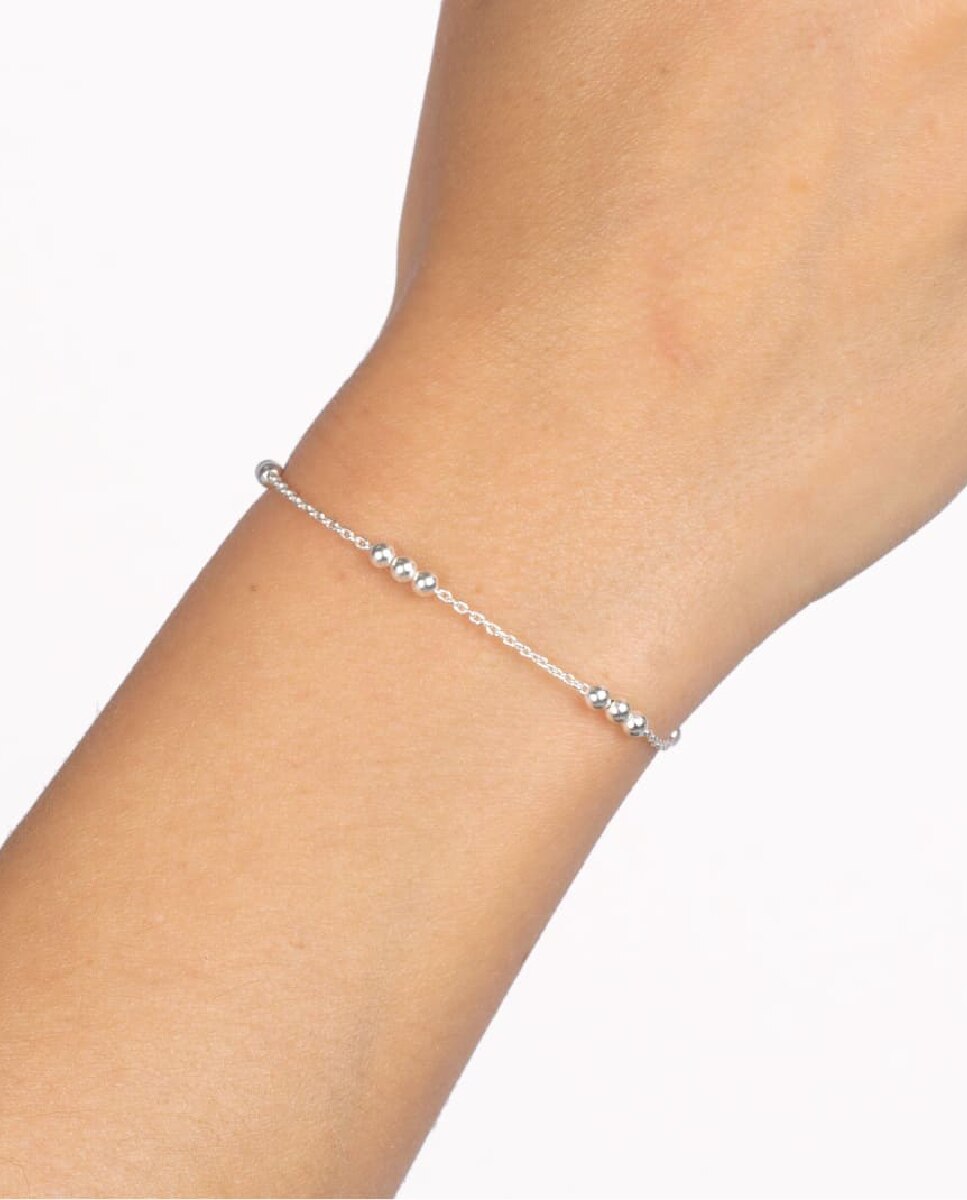 Pulsera de cadena minua de de ley 925 - Vidal & Vidal - Plata Plata-2