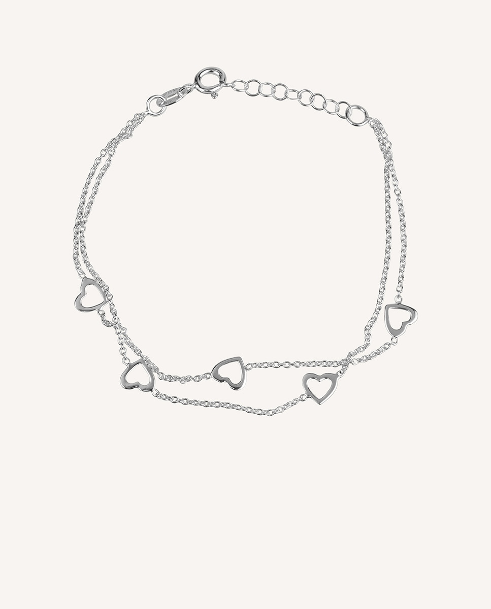 Pulsera de cadena love de de ley 925 - Vidal & Vidal - Plata Plata-1