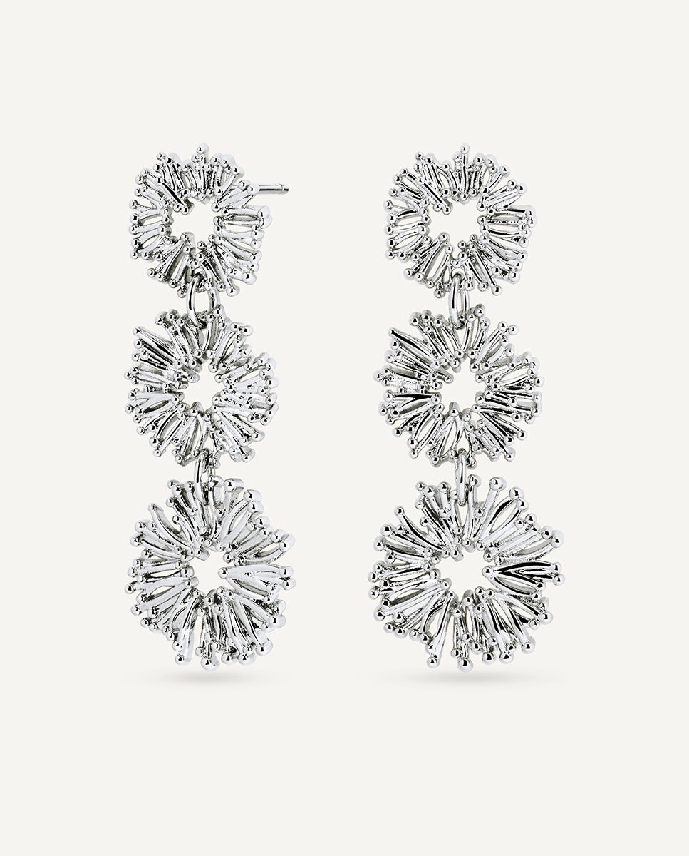 Pendientes estiu bañados en plata de ley 925 - Vidal & Vidal - Plateado Plateado-1