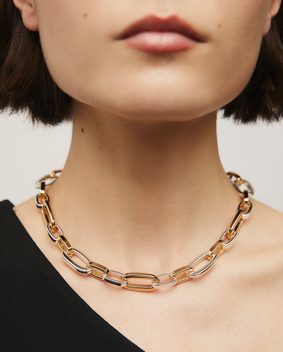 Collar velvet bañado en oro de 18 kt - Vidal & Vidal - Oro / Plata Oro / Plata-2